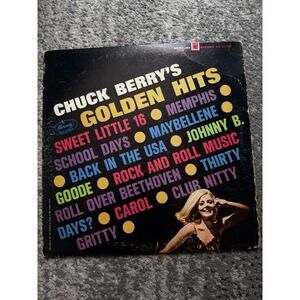 CHUCK BERRY GOLDEN HITS 1967 VINYL R & B ROCK 'N' ROLL RECORD MERCURY SR 61103